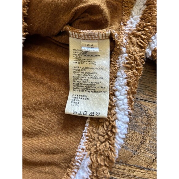 Free People Breton Striped Pullover Sweater Medium M Autumn Peal - Picture 4 of 7